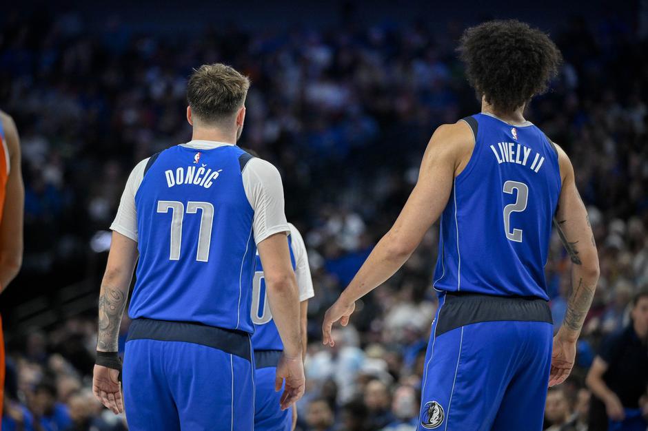 Luka Dončić Dereck Lively II | Avtor: Profimedia