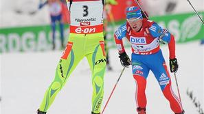 Fak Mališko Hochfilzen biatlon zasledovalna tekma