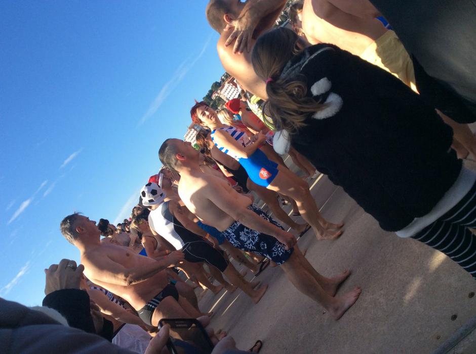 Novoletni skok v morje | Avtor: Sergeja Hadner Hvala