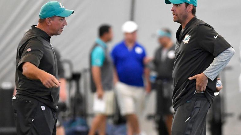 Chris Foerster Adam Gase Miami Dolphins