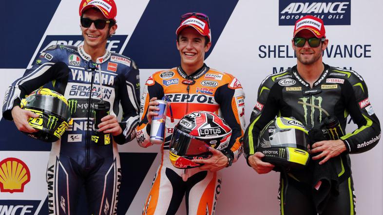 Rossi Marquez Crutchlow MotoGP VN Malezije kvalifikacije