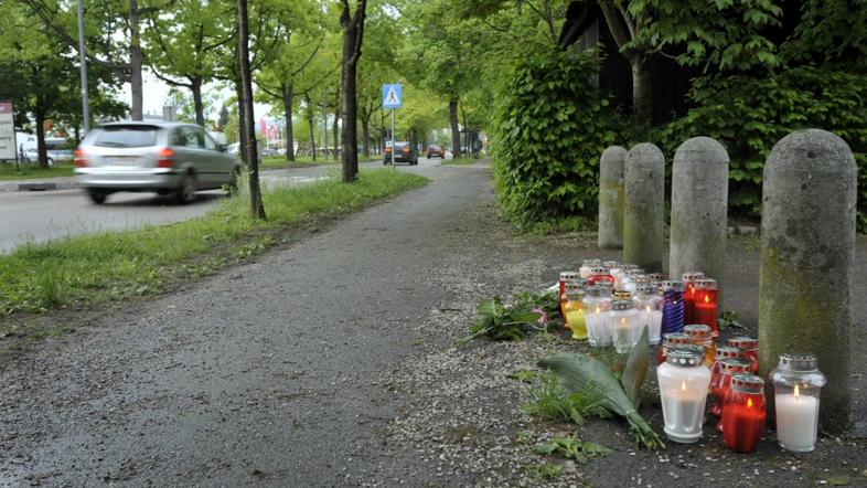 Nesreča na Slovenčevi cesti