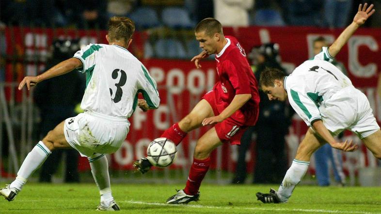 Michael Owen Olimpija Liverpool