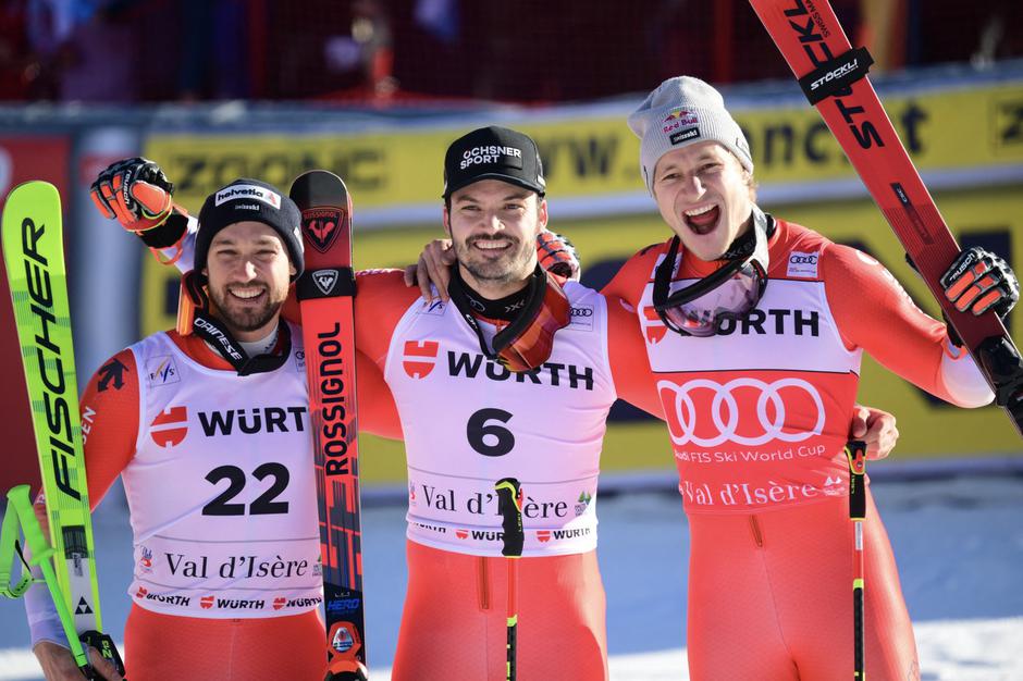 Švicarsko slavje v Val d'Iseru | Avtor: Profimedia