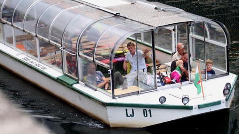 Ladjici Tomislava Zupančiča po pogodbi z Zavodom za turizem Ljubljana vozita tur