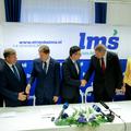 Prvak LMŠ Marjan Šarec, predsednik SD Dejan Židan, prvak SMC Miro Cerar, predsednica SAB Alenka Bratušek in prvak DeSUS Karl Erjavec