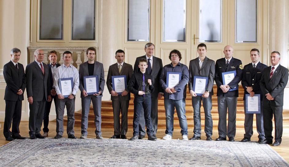 Junak Slovenije, sprejem pri predsedniku države Danilu Türku