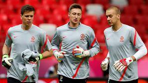 Szczesny Tyton Sandomierski Poljska Grčija trening nacionalni državni stadion Va