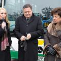 Zdenka Grozde, Zoran Janković in Darja Krstič vedo, da nakup avtobusov še ni dov