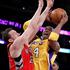 NBA Los Angles Lakers Raptors Bryant Turkoglu