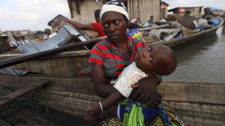 Nigerija, mama, otrok