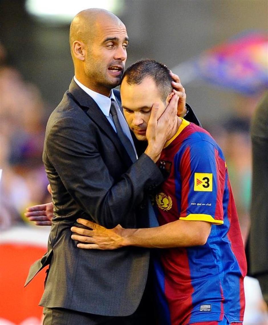 Josep Pep Guardiola Andres Iniesta | Avtor: Žurnal24 main