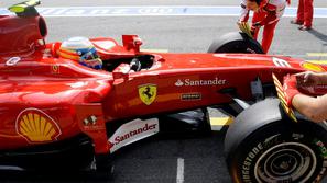 VN Španije 2010 Barcelona Ferrari Alonso