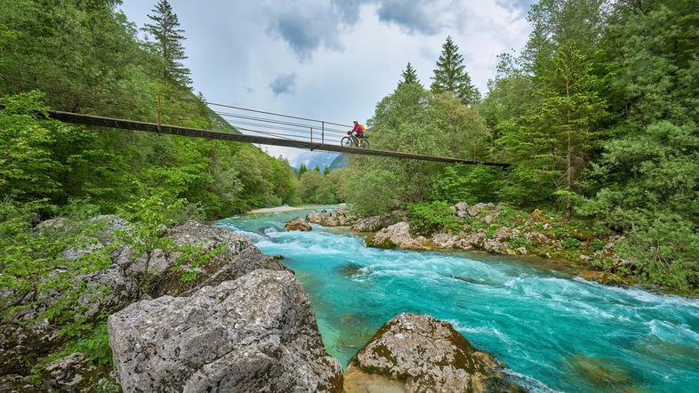 Soča, brv čez Sočo