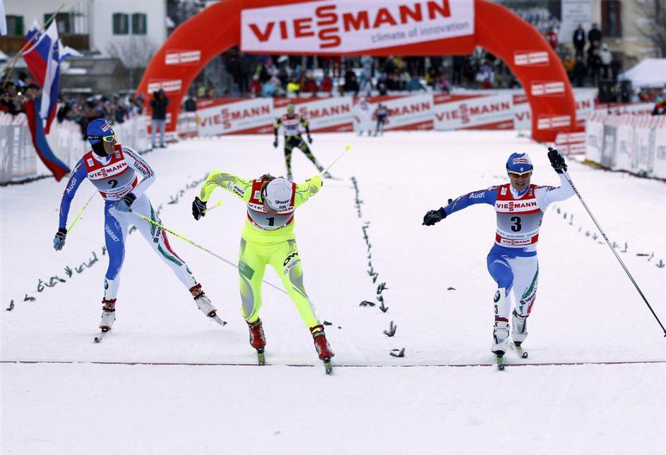 Petra Majdič Majdic finiš finis cilj Follis Genuin