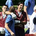 Buffon Totti Amelia Lippi Italija reprezentanca slikanje fotografiranje