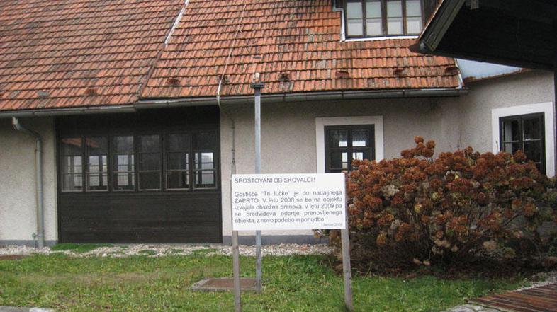 Gostišče, ki ga je pred tremi leti kupil Igor Zorko, za zdaj ostaja zaprto. (Fot