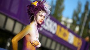 maribor body painting navijači