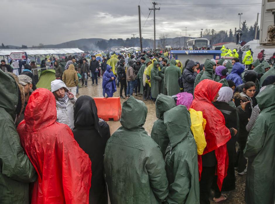 Begunci v Grčiji  | Avtor: EPA