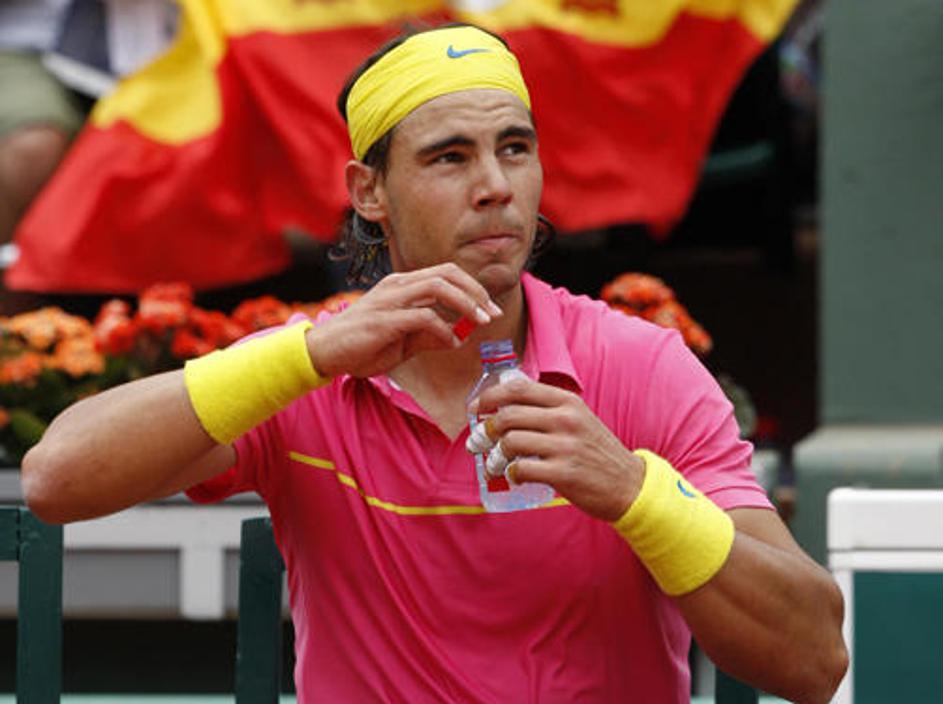 Nadal novinarjem ni želel odgovoriti na vprašanje, ali bo branil naslov v Wimble