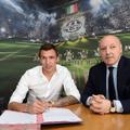 Mario Mandžukić in Giuseppe Marotta