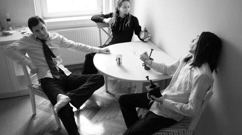 Blaž Vrbič, Tadej Košir in Vid Polončič Ruparčič – OdBeatli (Foto: Luka Ovčar)