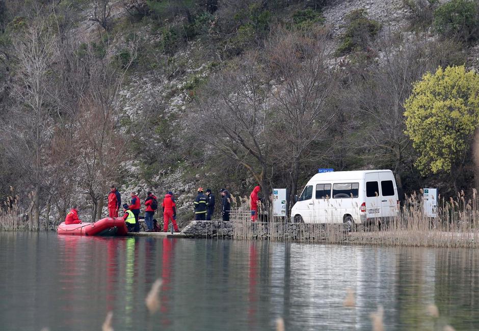 Iskalna akcija na Visovačkem jezeru | Avtor: Dusko Jaramaz/PIXSELL