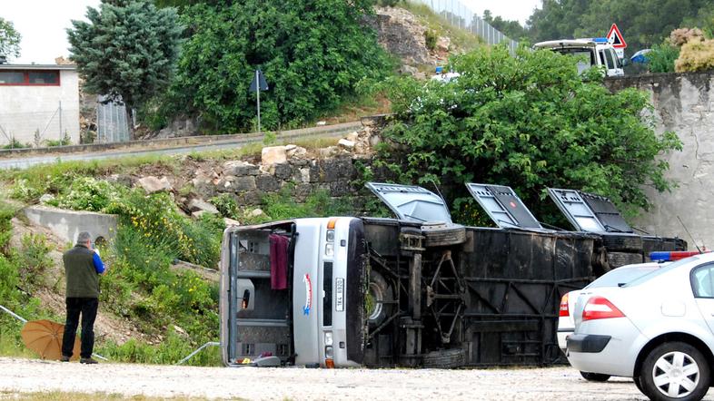 Nesreča se je zgodila v soboto okoli 4. ure zjutraj. (Foto: Goran Šebelić / CROP