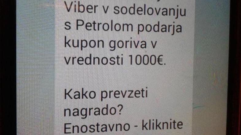 Viber prevara