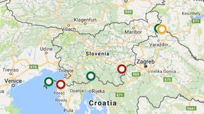 Interaktivni zemljevid 