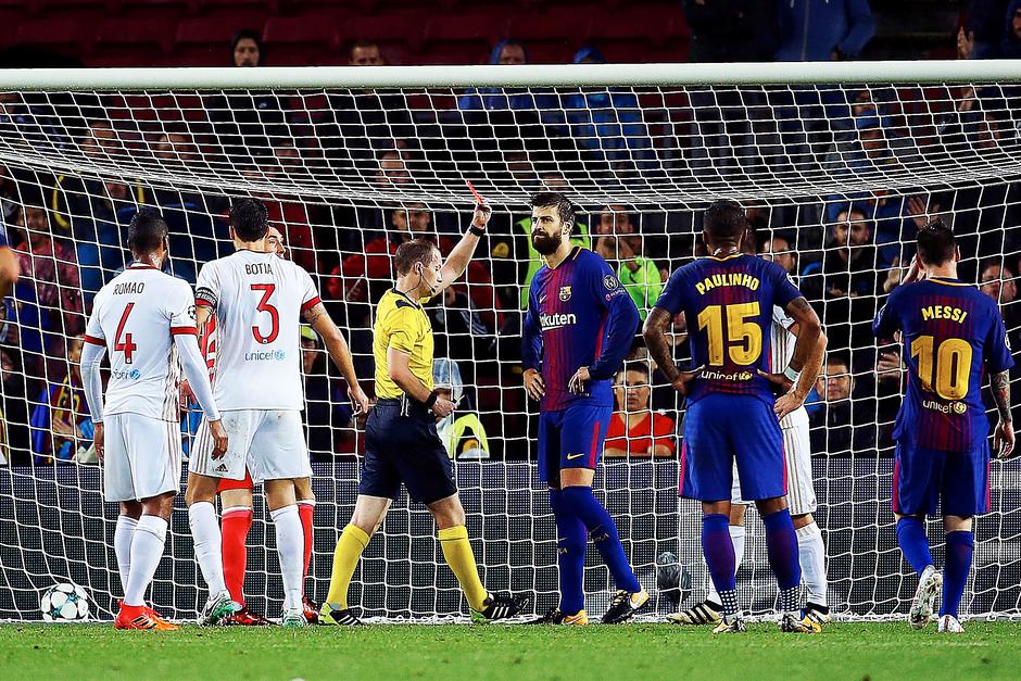 Pique Barcelona Olympiacos | Avtor: epa