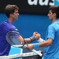 Aljaž Bedene, Novak Đoković