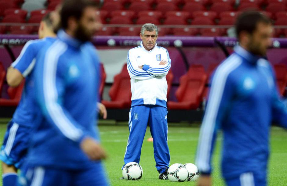 Fernando Santos Poljska Grčija trening nacionalni državni stadion Varšava Euro 2 | Avtor: EPA