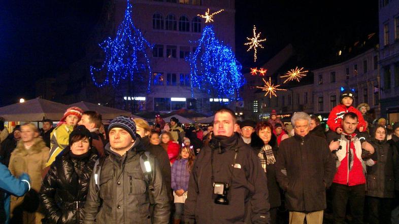 Prešernov trg v Ljubljani