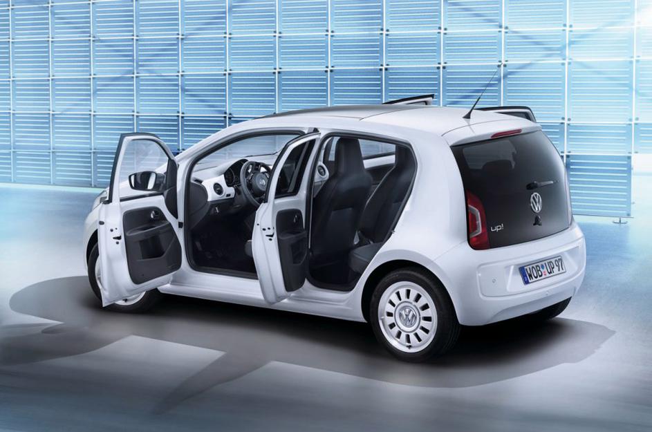 Volkswagen up! s petimi vrati