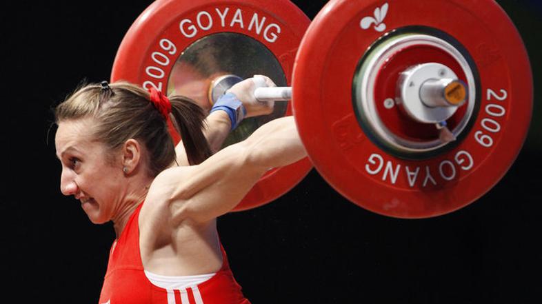 dviganje uteži SP južna koreja 2009