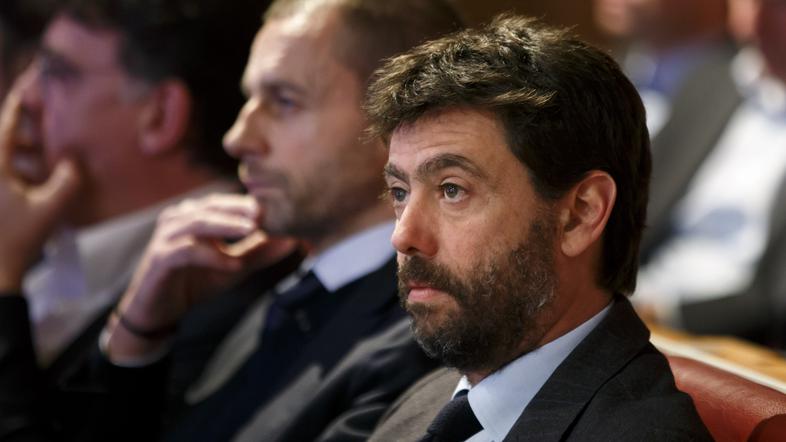 Andrea Agnelli in Aleksander Čeferin