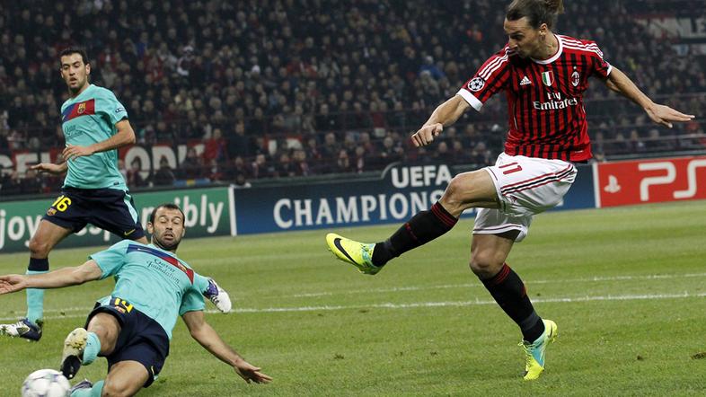 Zlatan Ibrahimović Milan Barcelona