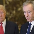 Bernard Arnault in Donald Trump
