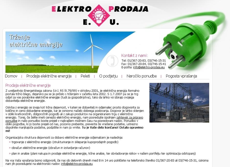  spletna stran elektro prodaja eu | Avtor: zurnal24.si