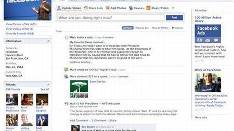 Mark Zuckerberg verjetno pred leti ni vedel, da bo njegov izum sprožil številna 