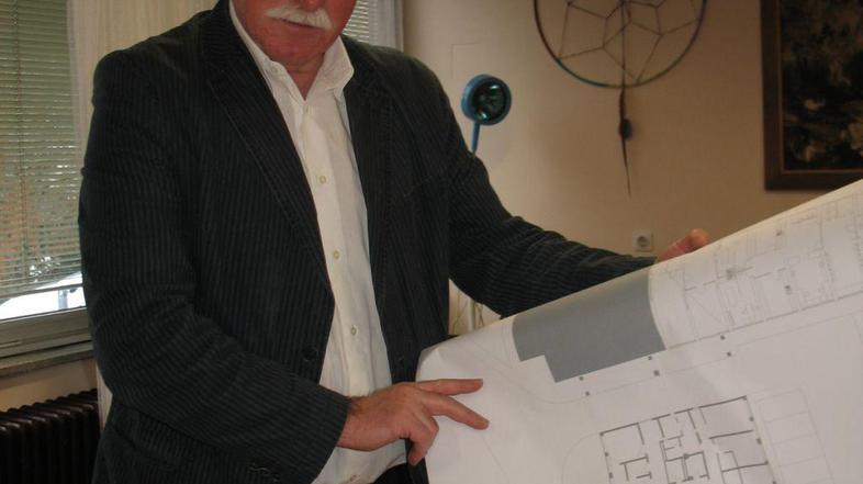 Jože Zupančič z načrtom za ureditev nove ambulante za zdravljenje zasvojenosti v