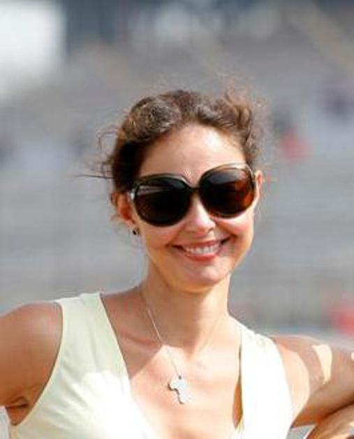 Indy 500 zmagovalec 2010 Dario Franchitti Ashley Judd