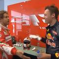 sebastian vettel daniil kvjat