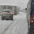 sneg ceste Ljubljana