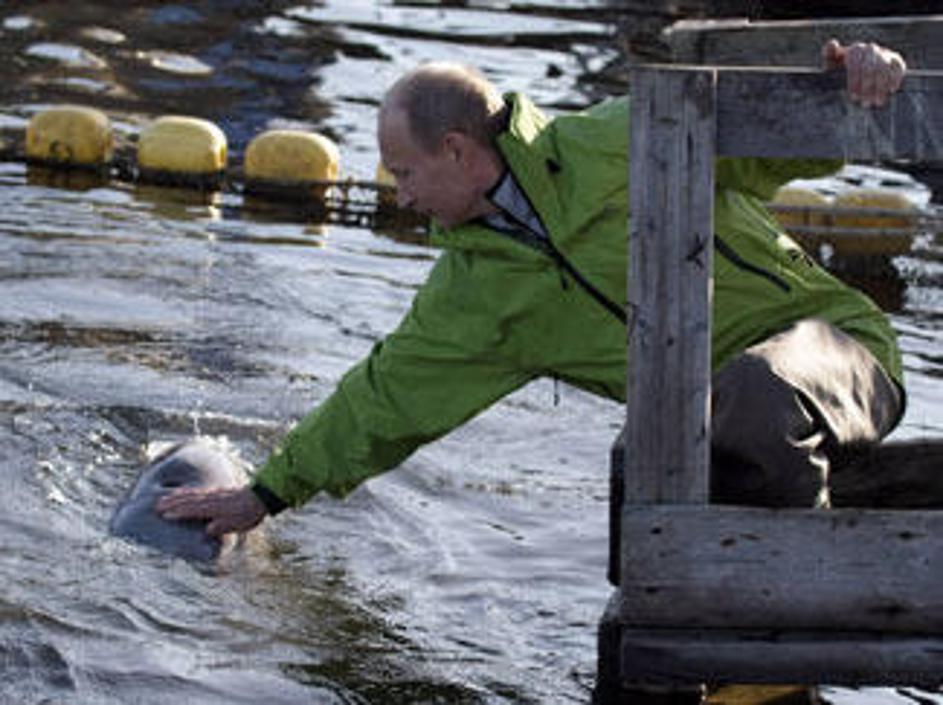 Vladimir Putin se kita ni prav nič bal.