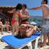 Tequila pool party