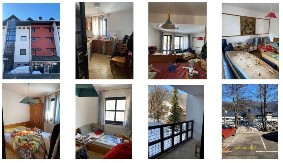 Apartma v Kranjski Gori, ki je bil naprodaj na dražbi | Avtor: sodisce.si