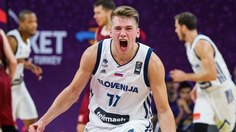 Luka Dončić Slovenija Latvija EuroBasket 2017