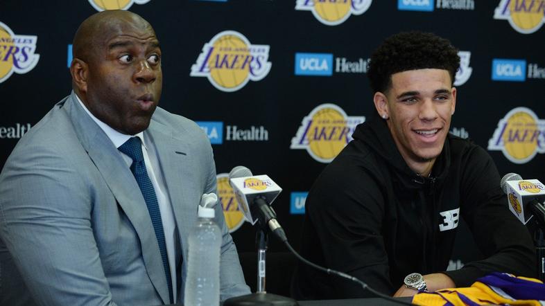 magic johnson lonzo ball